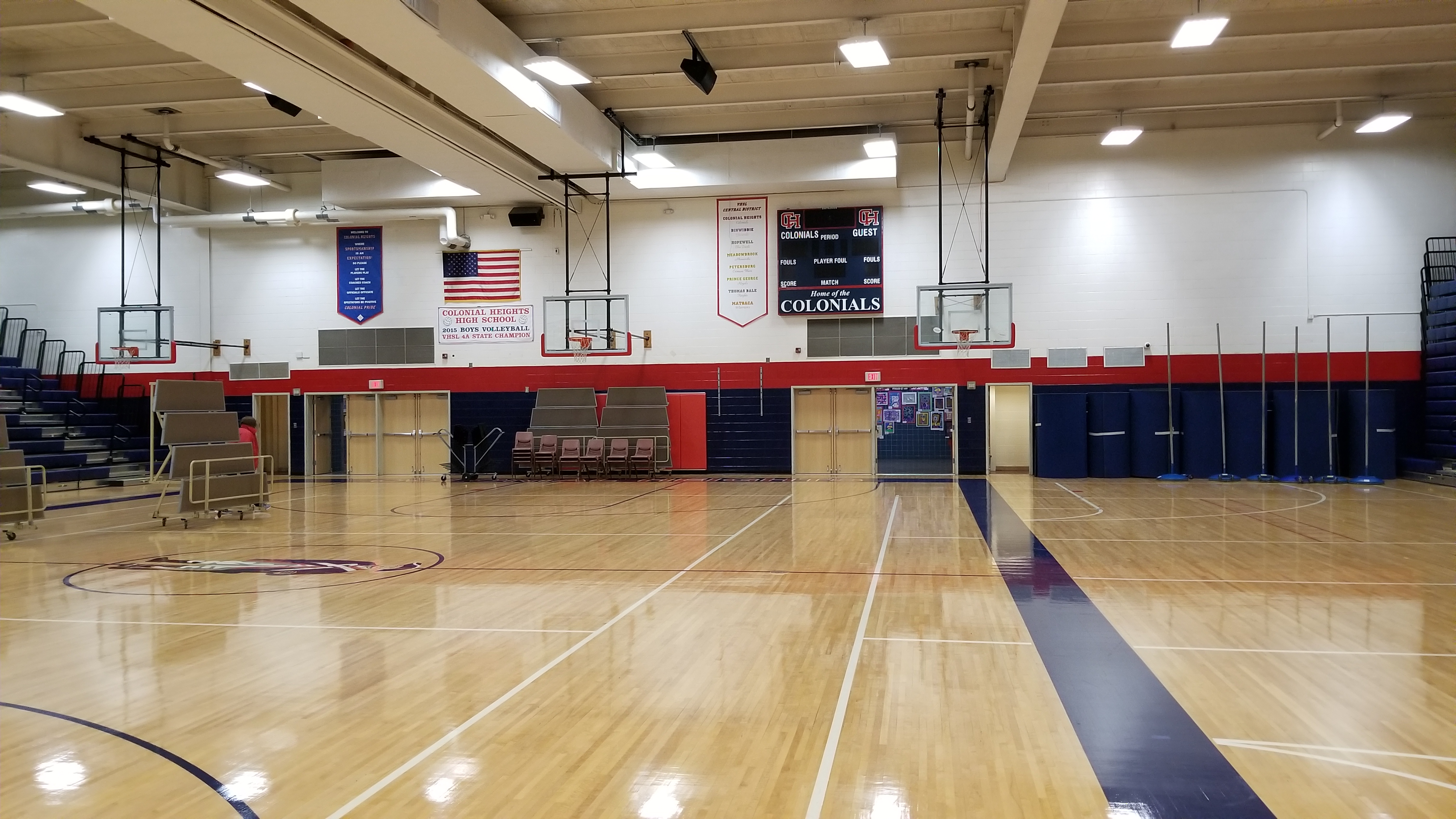 Colonial Heights High School Locker Room Renovation